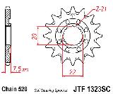 Звезда передняя<br>JTF1323.14 SC