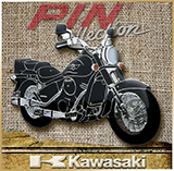 Коллекционный значок<br>мотоцикл KAWASAKI VN800 Classic<br>(PinCollection)