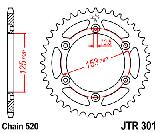 Звезда задняя<br>JTR301.48
