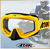 Очки снегоходные<br>ATAKI HB-811 Yellow