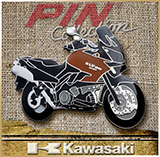 Коллекционный значок<br>мотоцикл KAWASAKI KLV1000<br>(PinCollection)