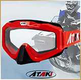Очки снегоходные<br>ATAKI HB-811 Red