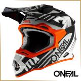 Шлем кроссовый O’NEAL <br>2Series SPYDE 2.0 черный/белый